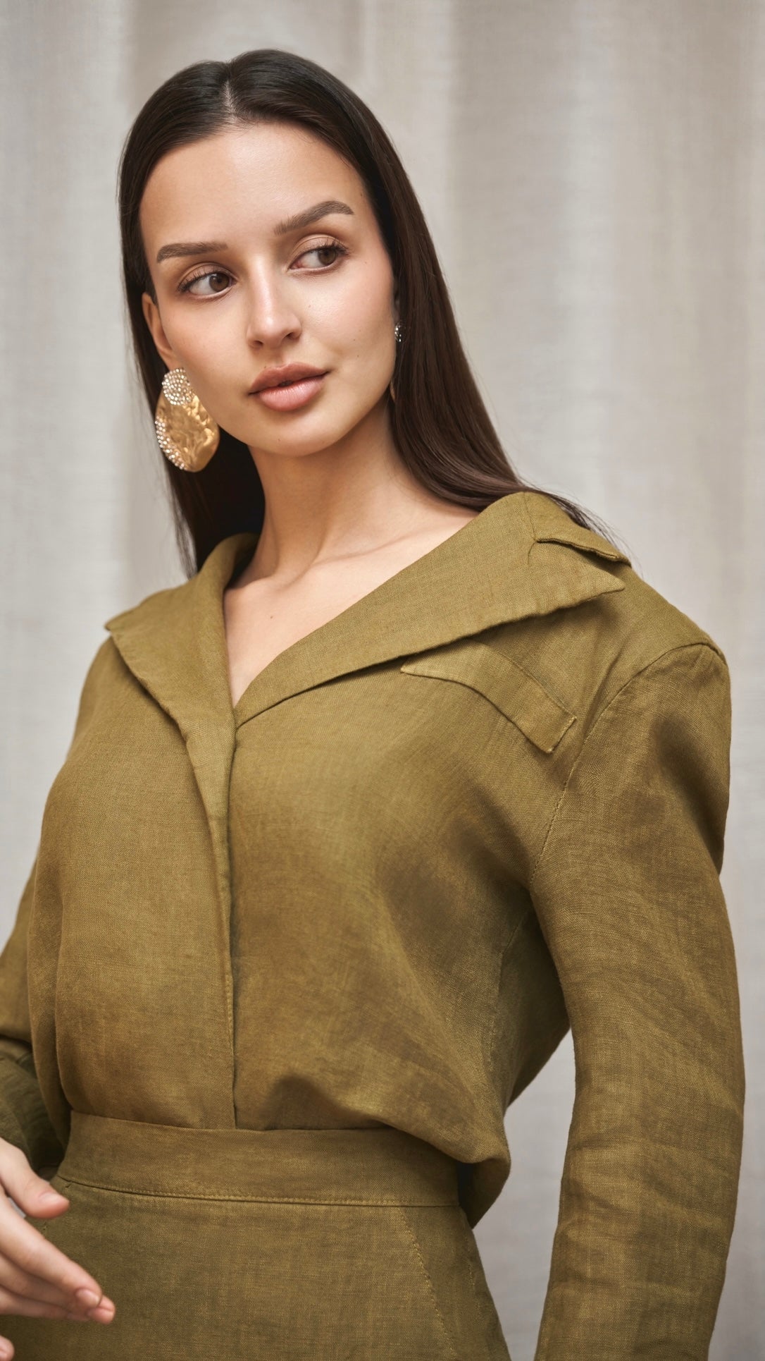 Linen Tops & Shirts