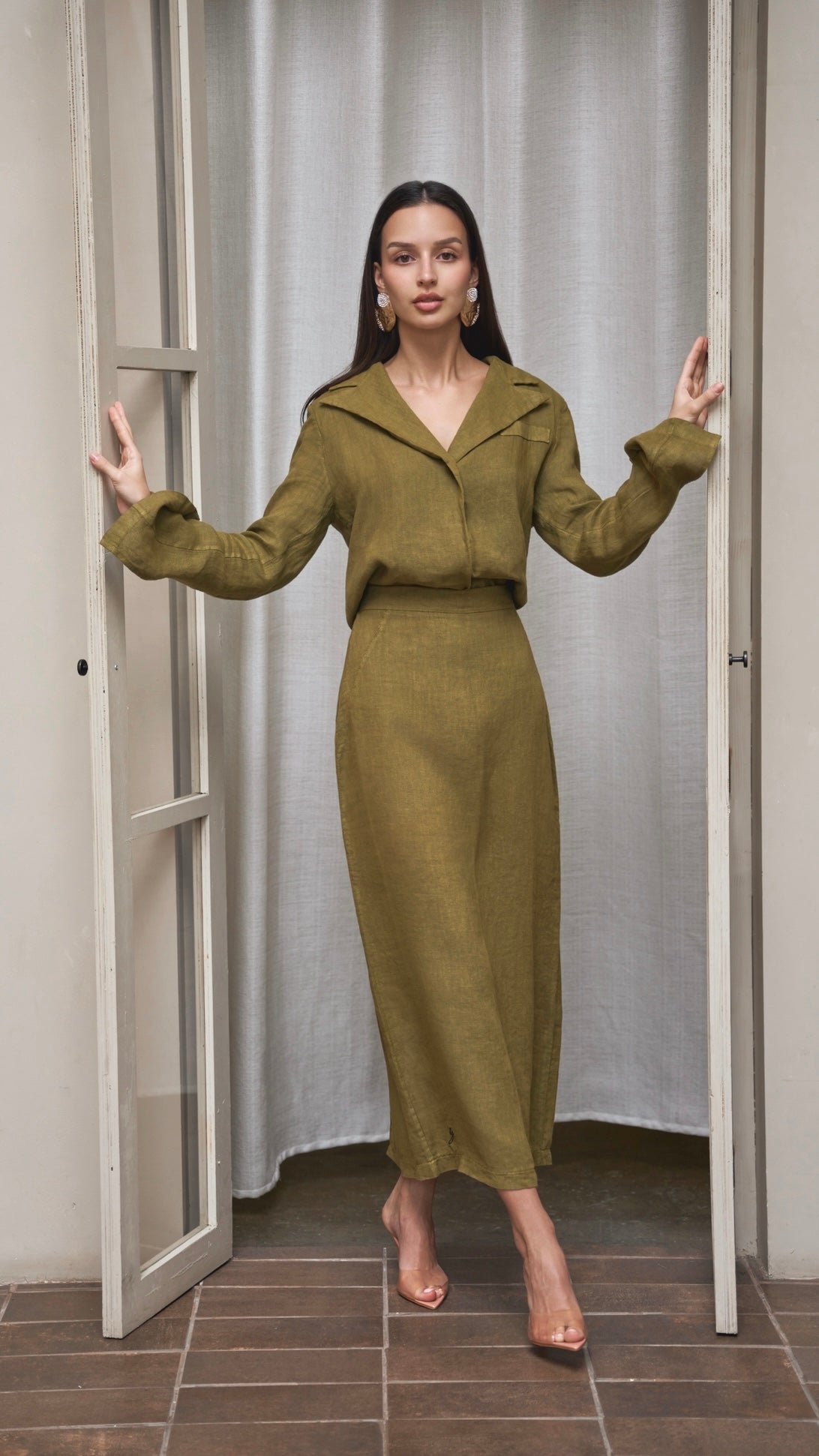 Eva Pure Linen Shirt