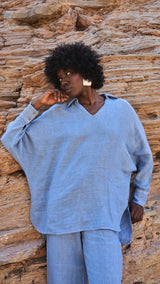 Armonia Pure Linen Shirt Jeans