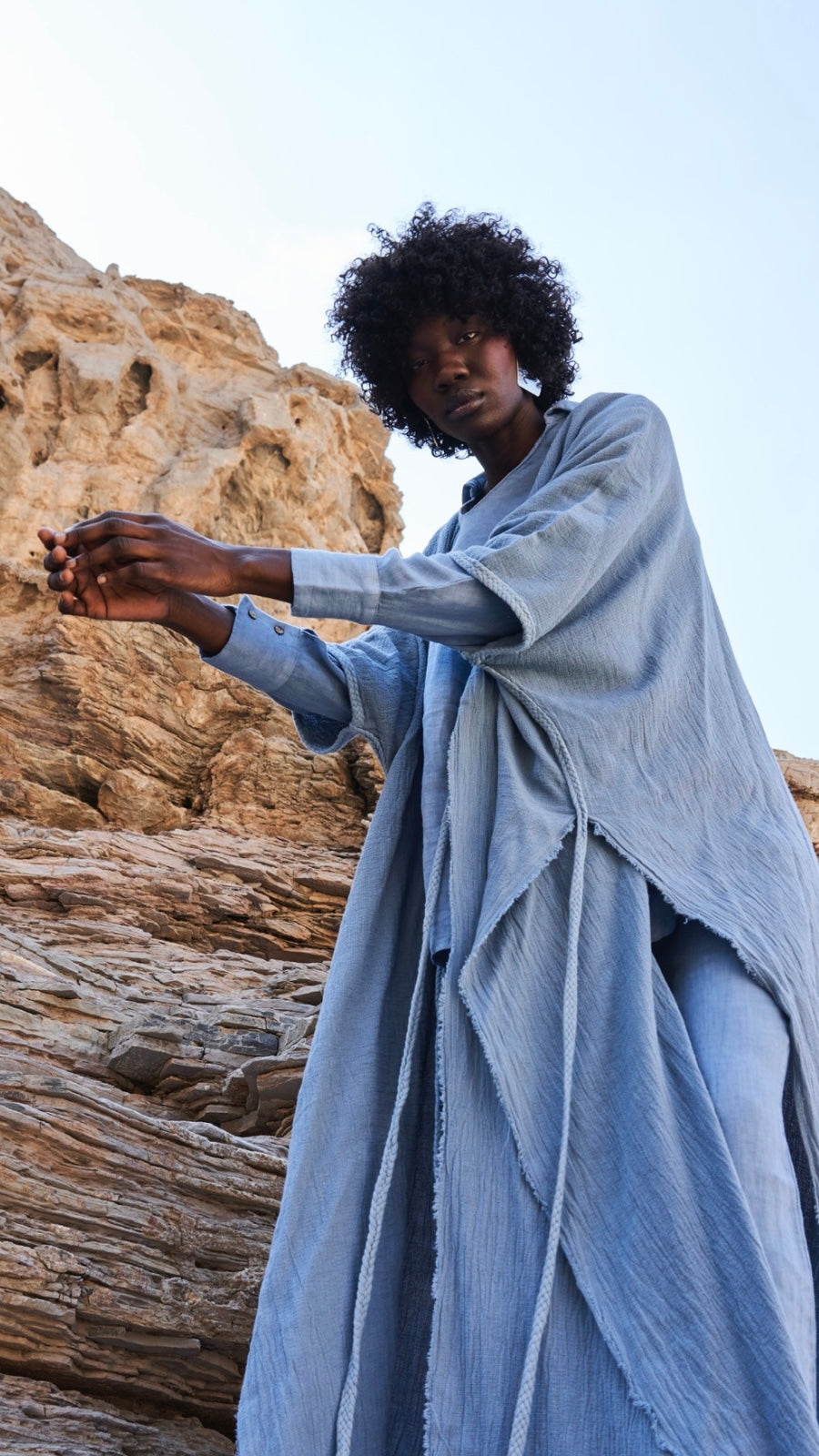 Sande Linen Abaya Jeans