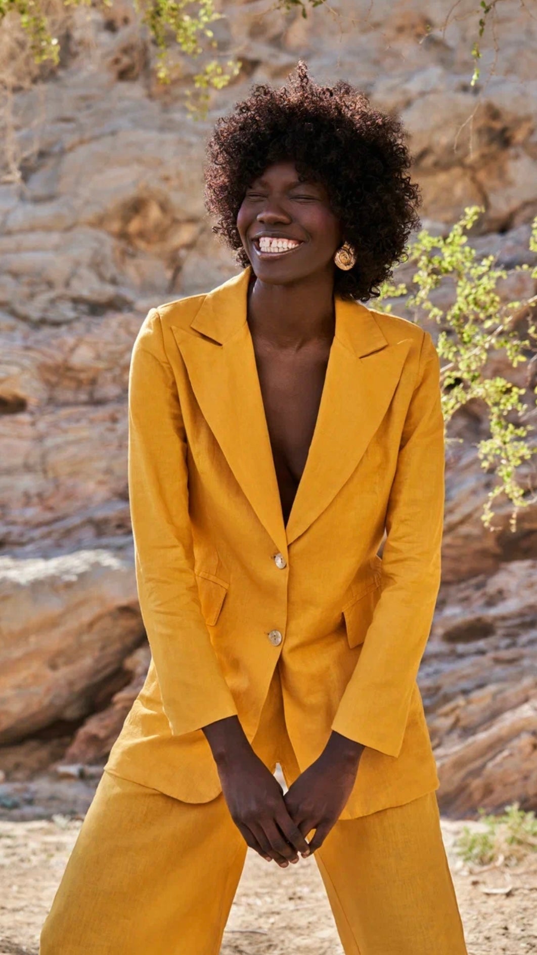 Piera Classic Pure Linen Blazer