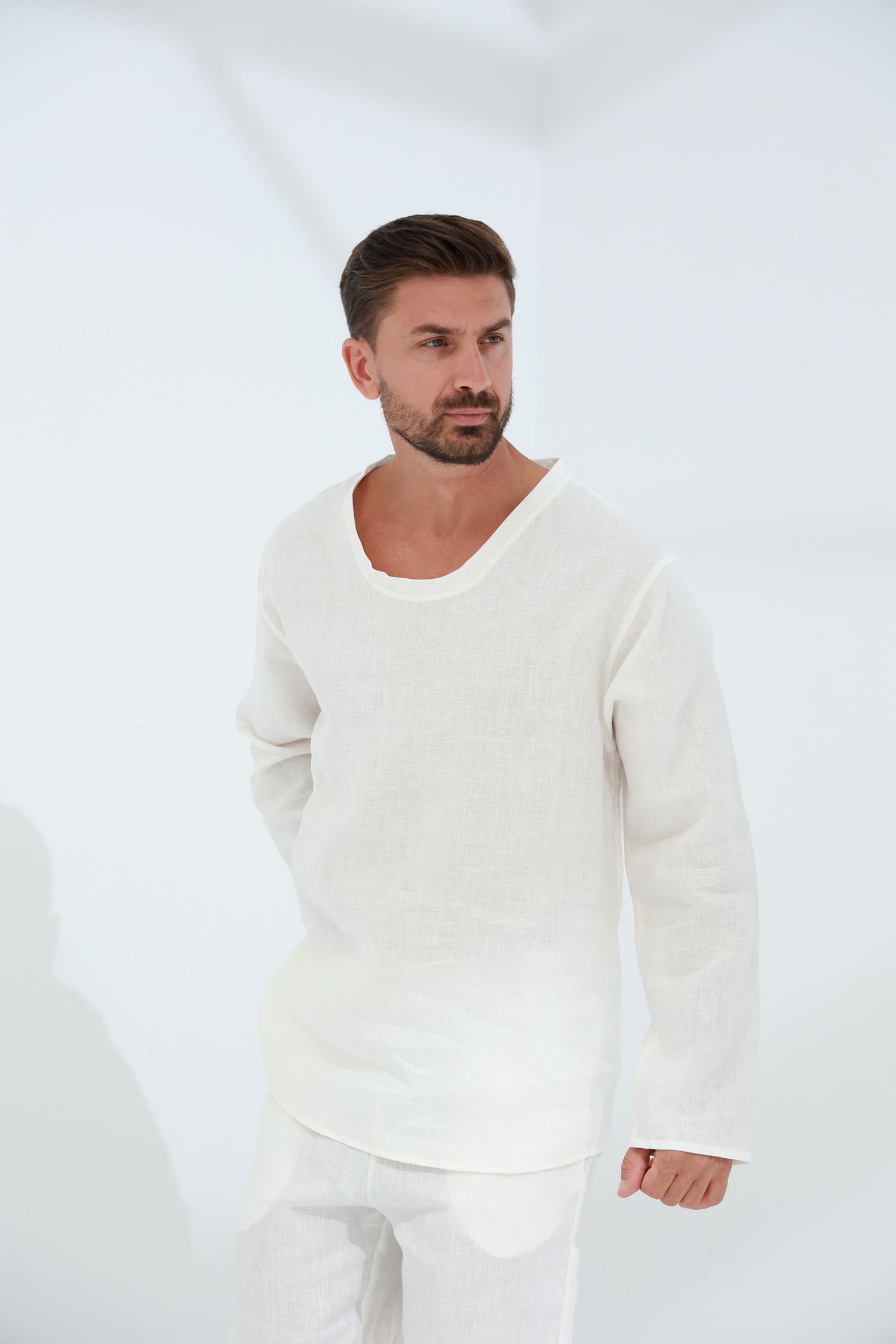 Ditta Men's 100% Linen Top Burro | G Linen World