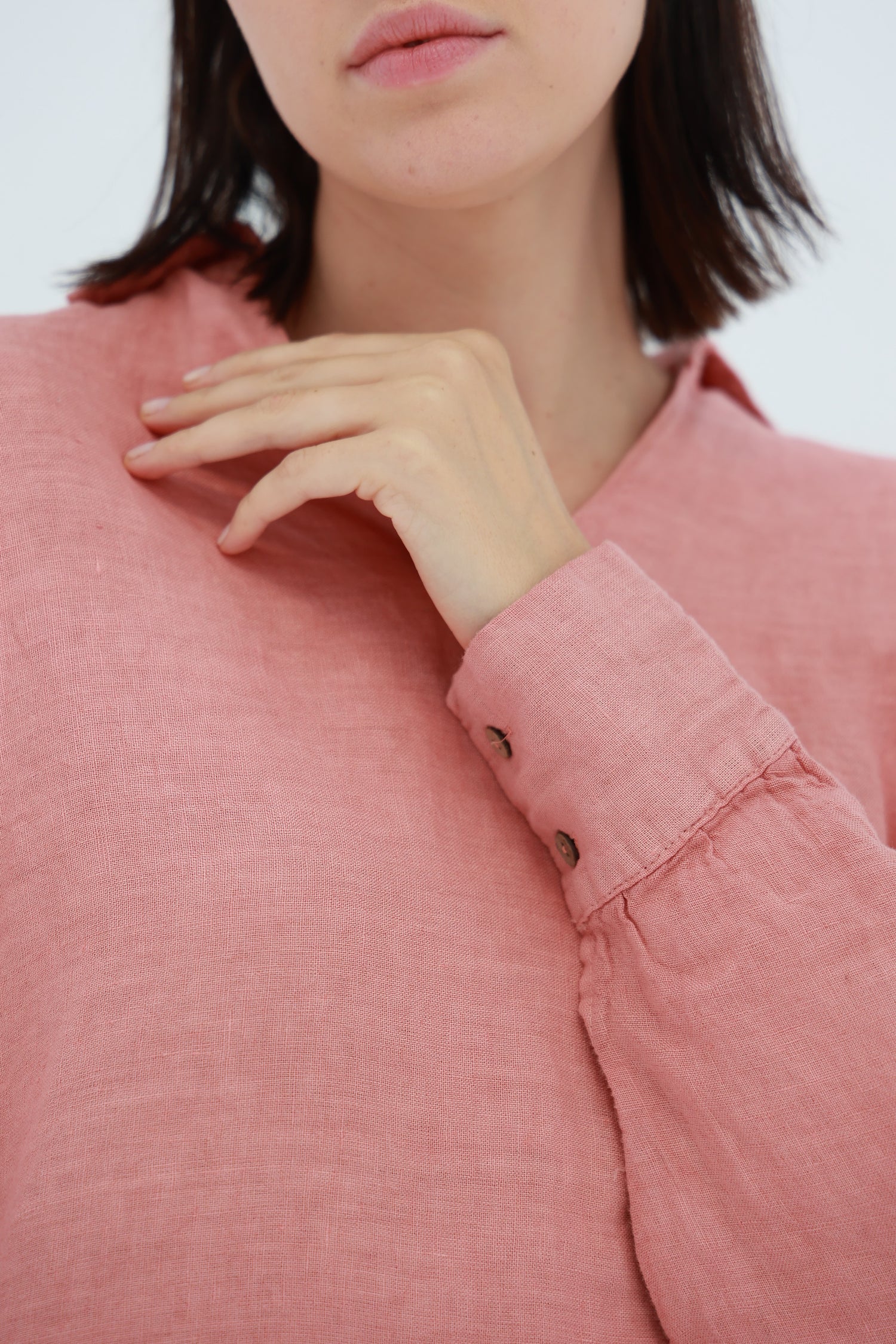 Armonia Pure Linen Shirt Caramel | G Linen World