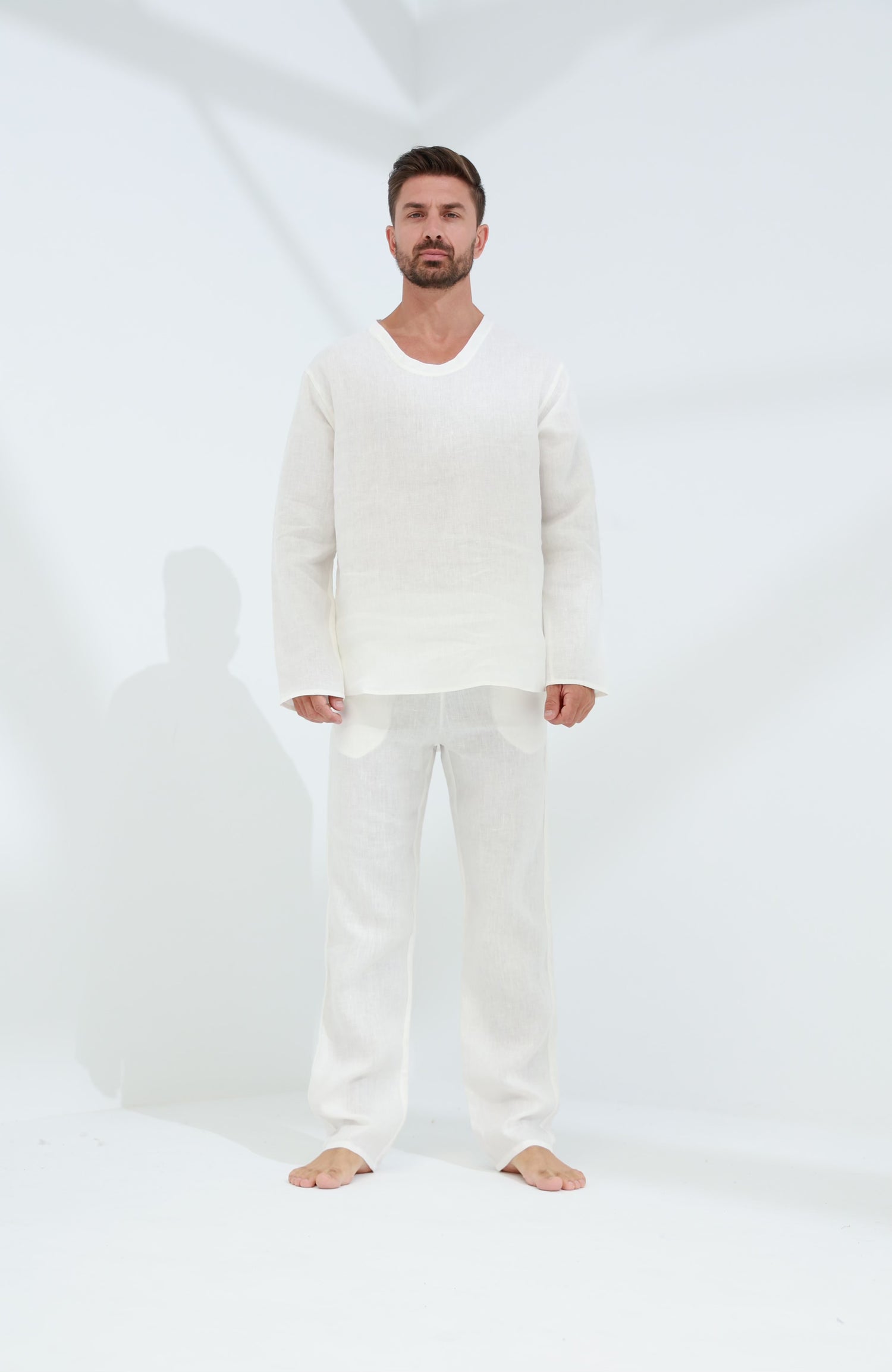 Ditta Men's 100% Linen Top Burro | G Linen World