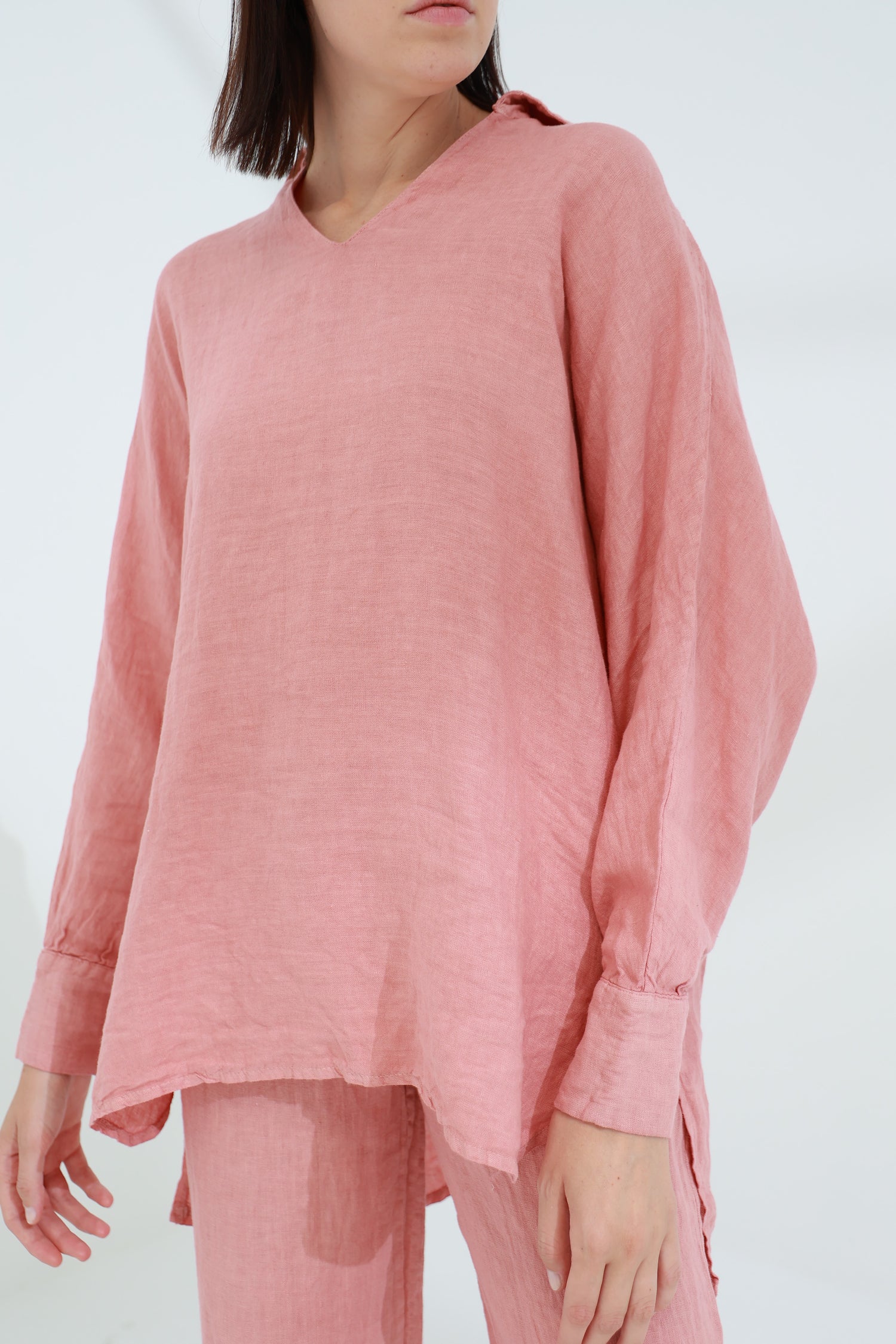Armonia Pure Linen Shirt Caramel | G Linen World