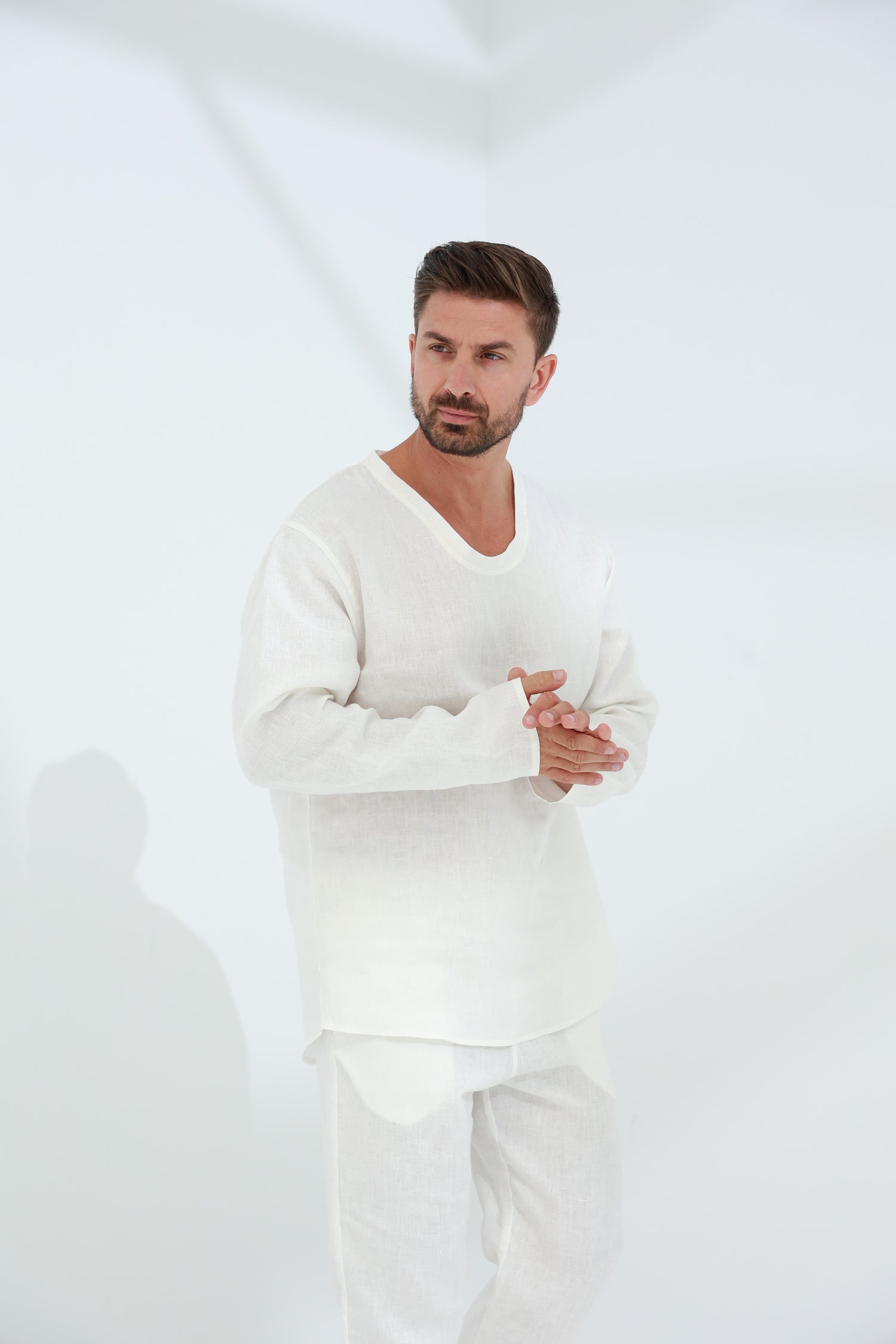 Ditta Men's 100% Linen Top Burro | G Linen World
