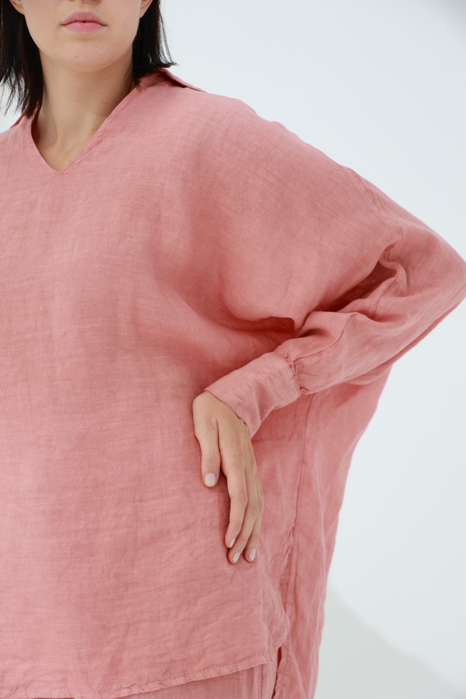 Armonia Pure Linen Shirt Caramel | G Linen World