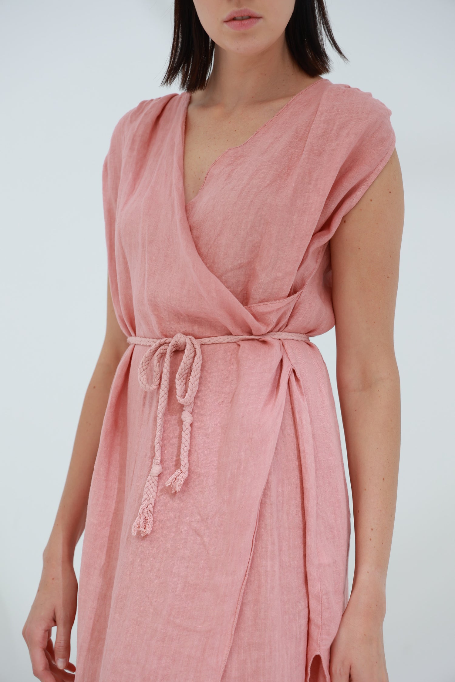 Pelle Pure Linen Cape Caramel | G Linen World