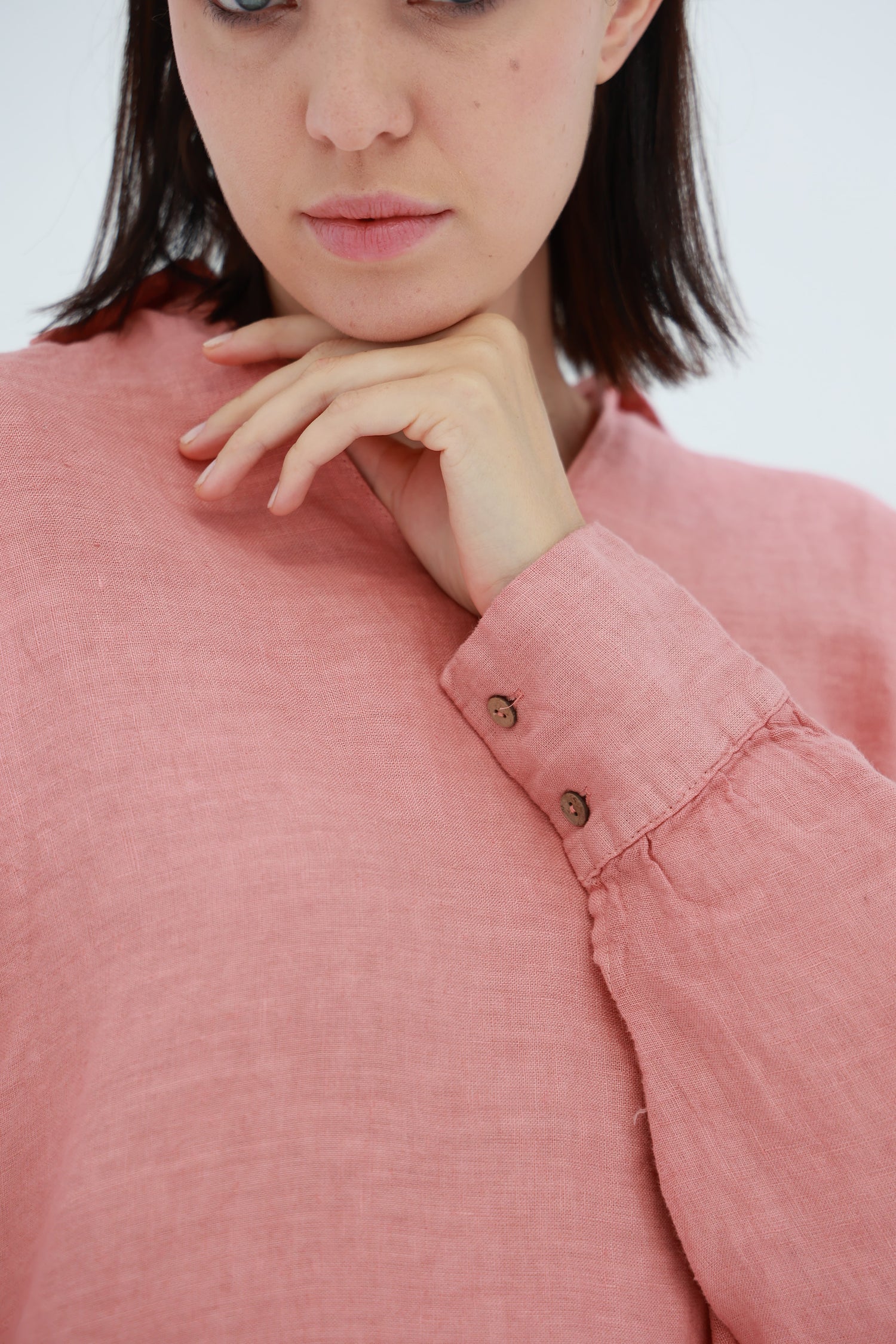 Armonia Pure Linen Shirt Caramel | G Linen World