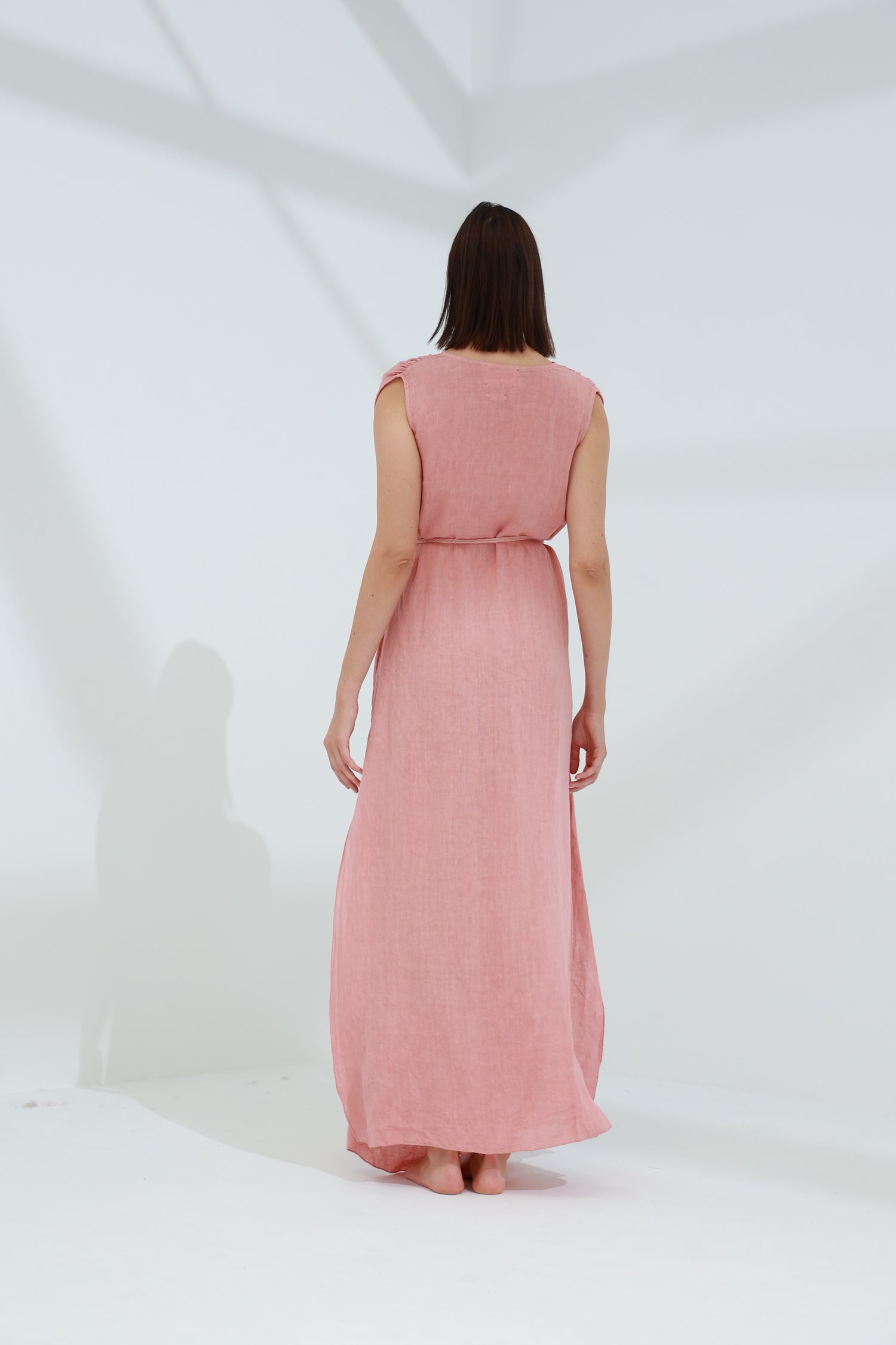Pelle Pure Linen Cape Caramel | G Linen World