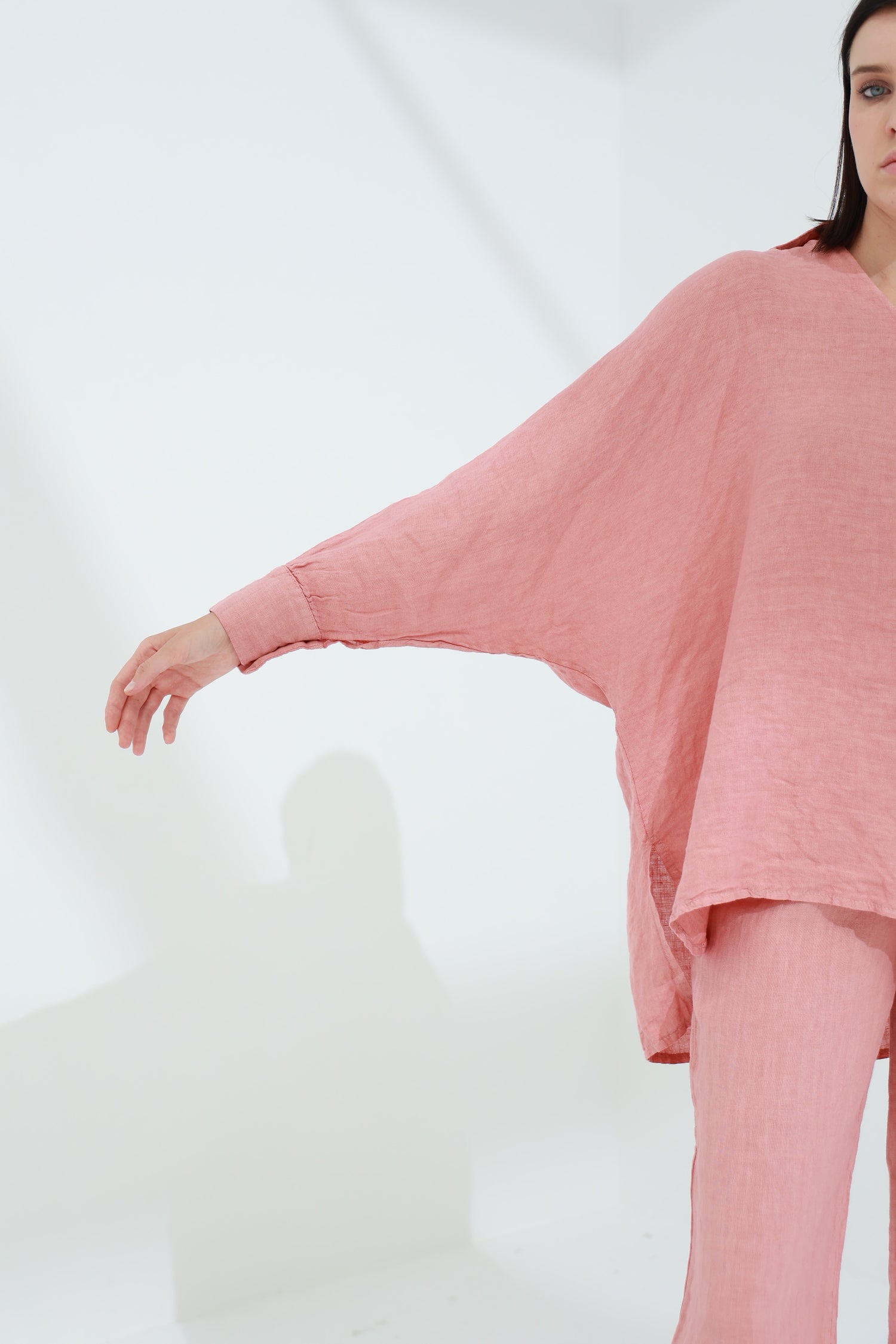 Armonia Pure Linen Shirt Caramel | G Linen World