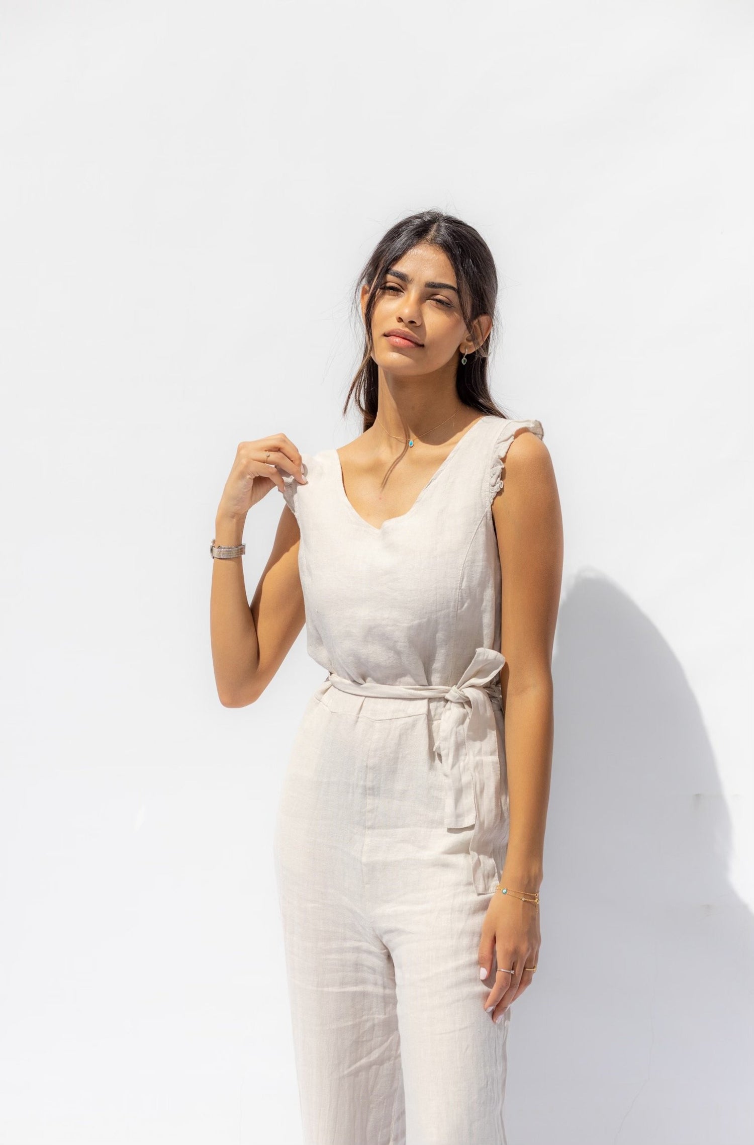 Linen Jumpsuit From G Linen World