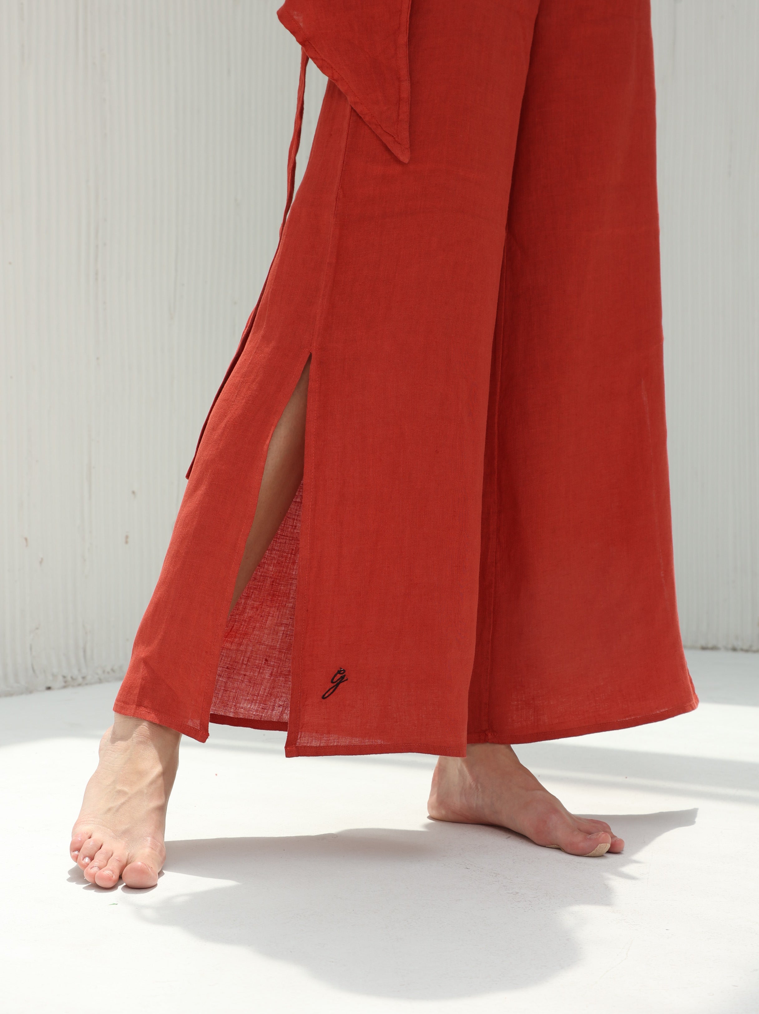 パンツ Eaphi /SIDE HOLE SHEER LINE PANTS SIDE HOLE SHEER LINE PANTS