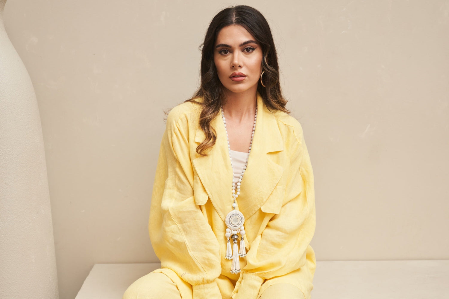 FIA PURE LINEN CO ORD SET FROM G LINEN WORLD