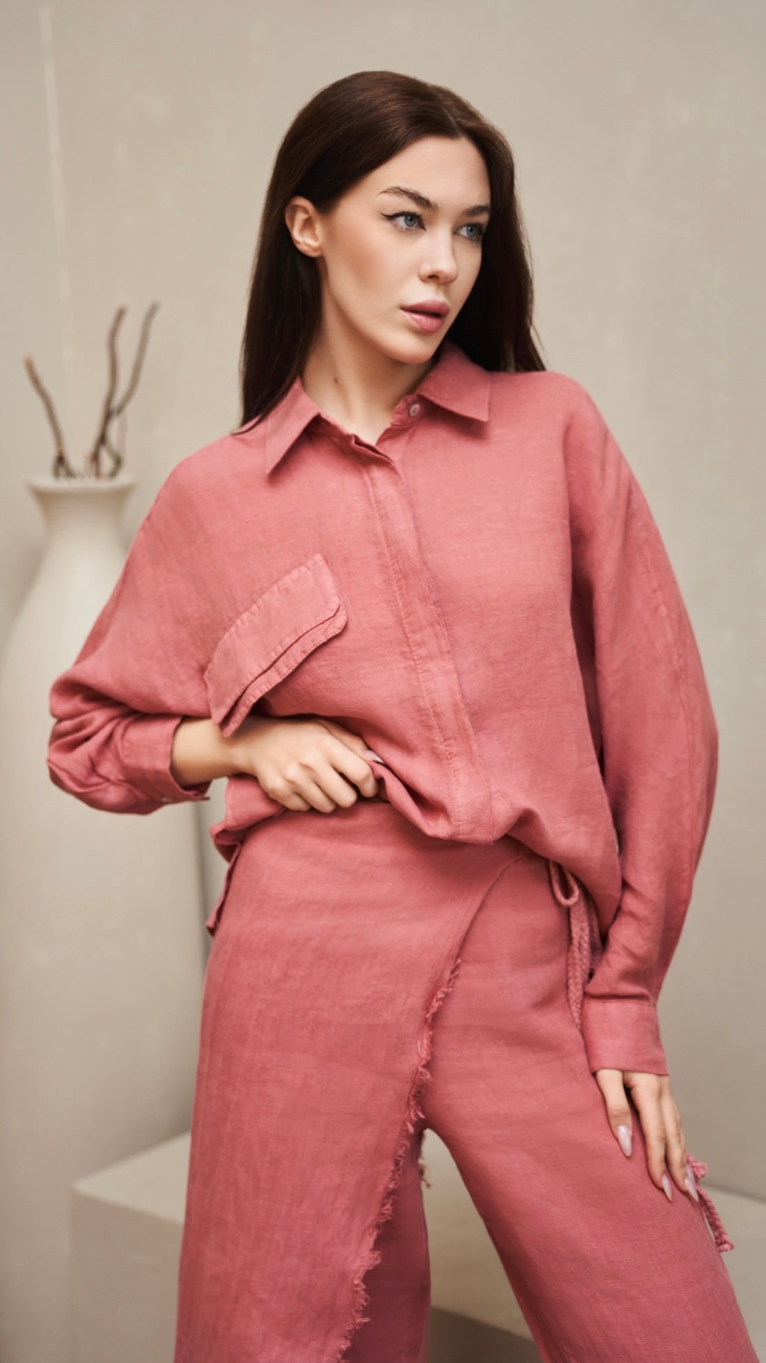 Lia Pure Linen Shirt