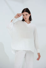 تحميل الصورة في عارض المعرض ، Armonia 100% Linen Shirt Blanco | G Linen World
