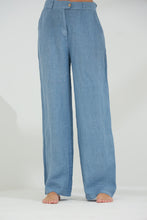 تحميل الصورة في عارض المعرض ، Armonia straight Leg Linen Pants Jeans | G Linen World
