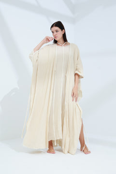 Sande Linen Abaya Burro | G Linen World