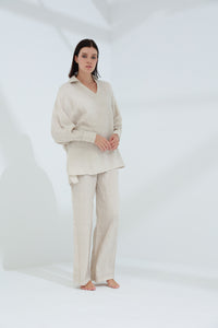 Armonia Linen shirt Sabbia