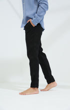 Load image into Gallery viewer, Armonia Men&#39;s 100% Linen Pants Black - G Linen World

