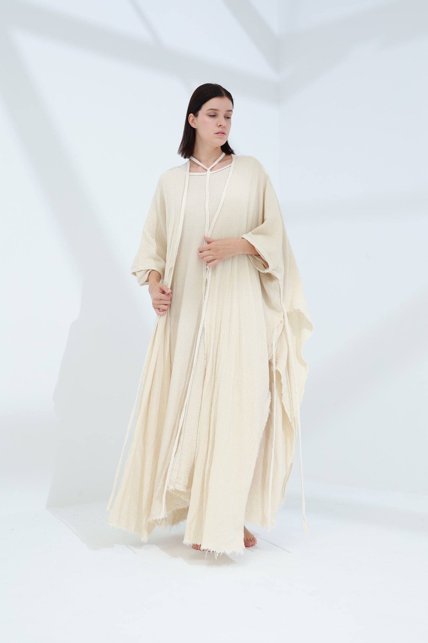 Sande Linen Abaya Burro | G Linen World