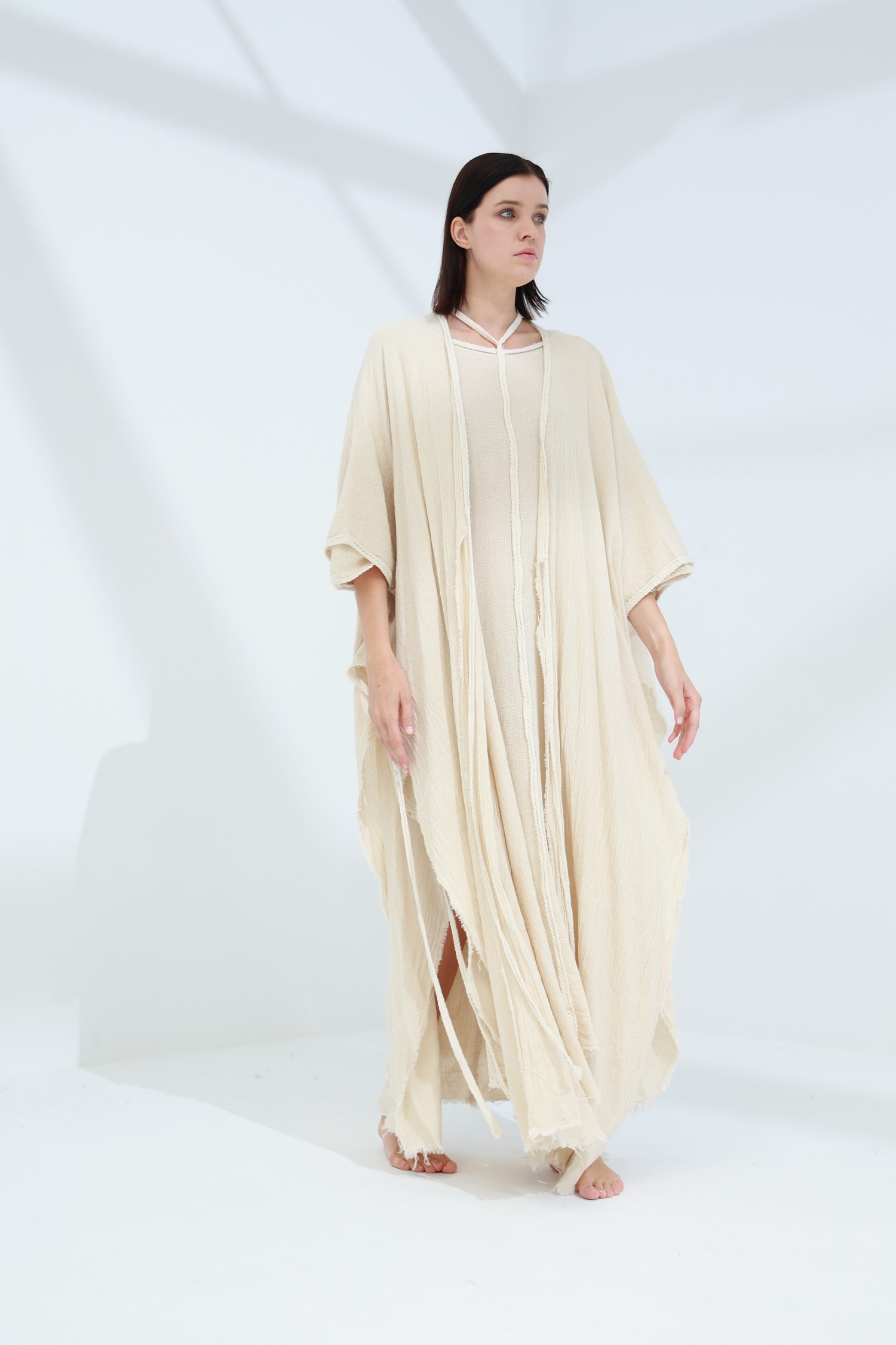 Sande Linen Abaya Burro | G Linen World