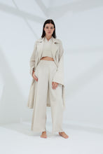 Load image into Gallery viewer, Colpo Linen Wide Leg Pants Sabbia | G Linen World
