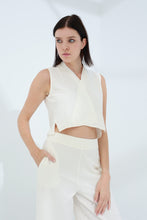 Load image into Gallery viewer, Colpo Linen Crop Top Burro | G Linen World
