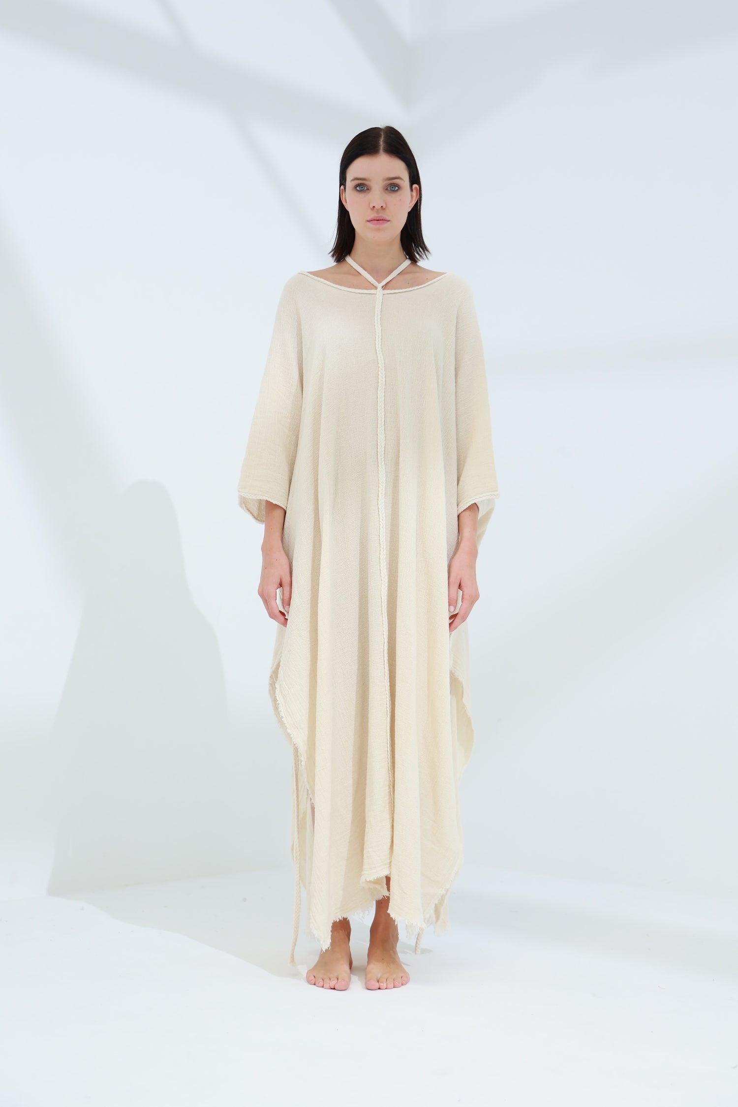 Sande Linen Kaftan Burro | G Linen World 