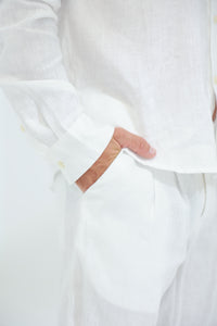 Armonia Men's Linen Pant Optico