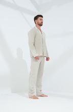 تحميل الصورة في عارض المعرض ، Ditta Men&#39;s 100% Linen Pants Beige | G Linen World
