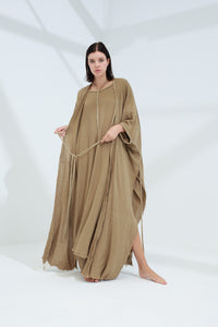 Sande Linen Abaya Coloniale | G Linen World 