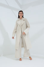 Load image into Gallery viewer, Colpo Long Linen Cardigan Sabbia | G Linen World

