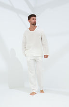 Load image into Gallery viewer, Ditta Men&#39;s 100% Linen Pants Burro | G Linen World
