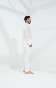 Armonia Men's 100% Linen Shirt - Optico | G Linen World 