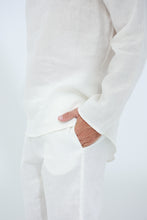 تحميل الصورة في عارض المعرض ، Ditta Men&#39;s 100% Linen Top Burro | G Linen World
