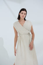 Load image into Gallery viewer, Pelle Pure Linen Cape Sabbia | G Linen World 
