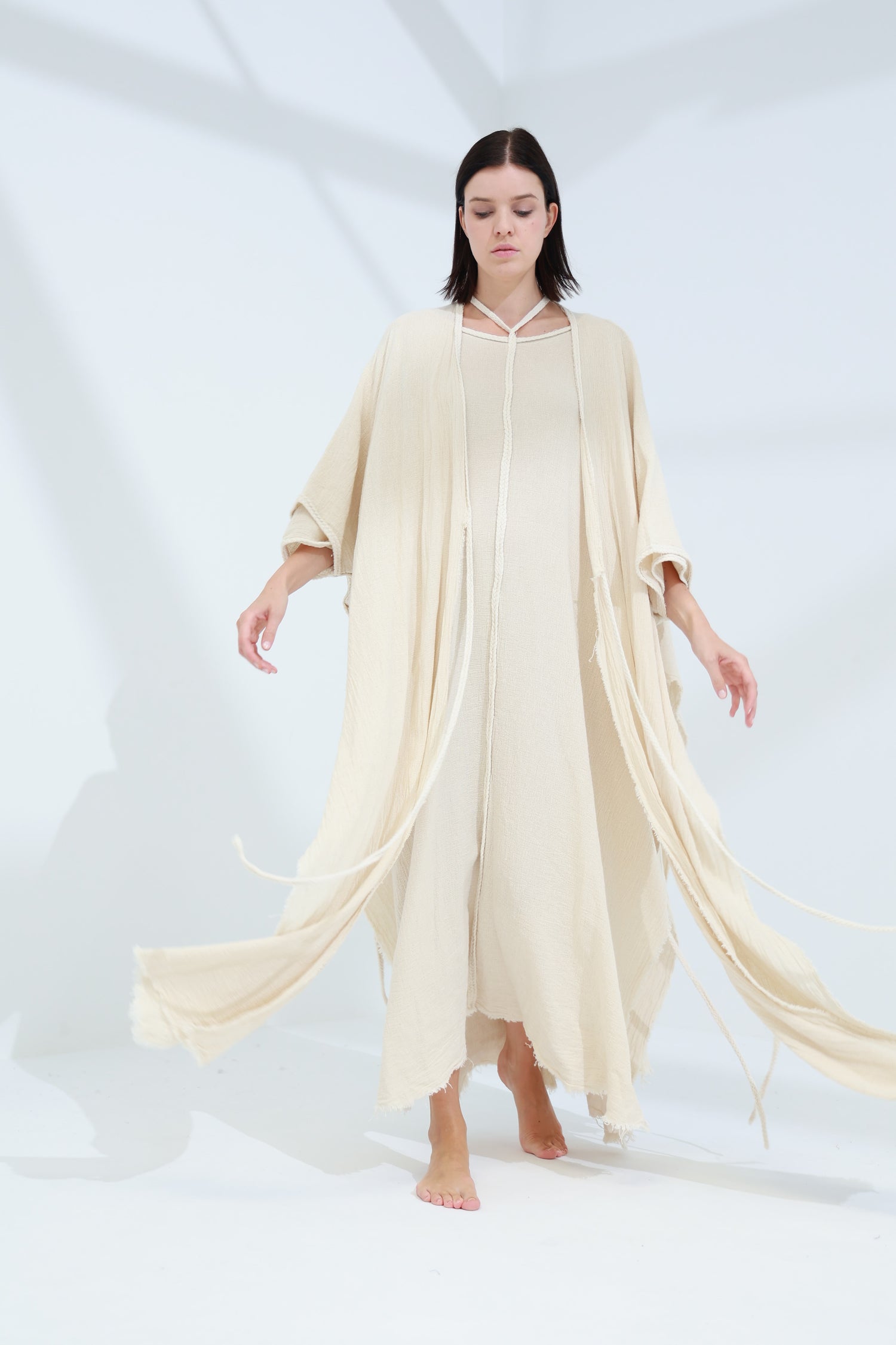 Sande Linen Abaya Burro | G Linen World