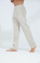 Load image into Gallery viewer, Ditta Men&#39;s 100% Linen Pants Beige | G Linen World
