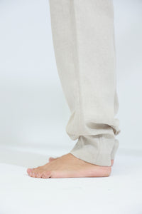 Commode Men's Relaxed loose fit pant Beige