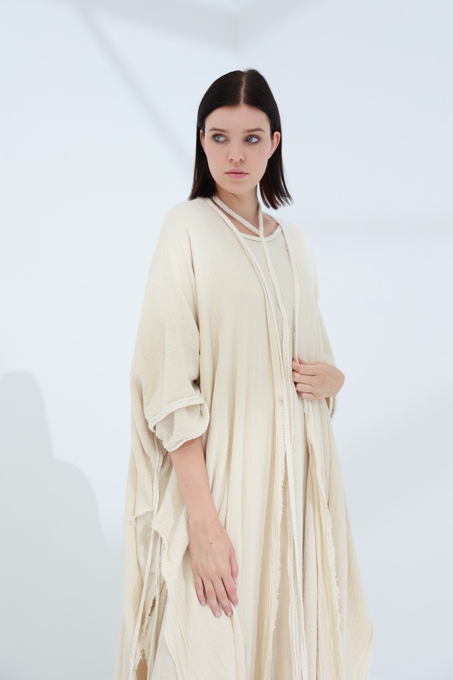 Sande Linen Abaya Burro | G Linen World