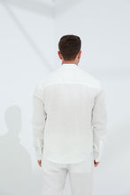 Load image into Gallery viewer, Armonia Men&#39;s 100% Linen Shirt - Optico | G Linen World 
