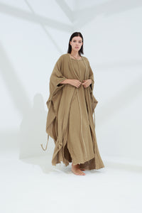 Sande Linen Abaya Coloniale| G Linen World 