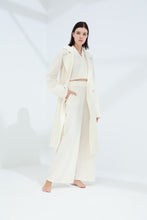 Load image into Gallery viewer, Colpo Long Linen Cardigan Burro
