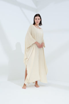 Sande Linen Kaftan Burro | G Linen World 