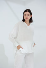 Load image into Gallery viewer, Armonia Linen shirt Blanco
