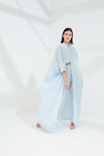 Load image into Gallery viewer, Aria Pure Linen Bisht Abaya Cloud | G Linen World
