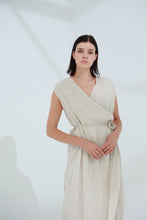 Load image into Gallery viewer, Pelle Pure Linen Cape Sabbia | G Linen World 
