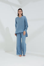 Load image into Gallery viewer, Armonia straight Leg Linen Pants Jeans | G Linen World
