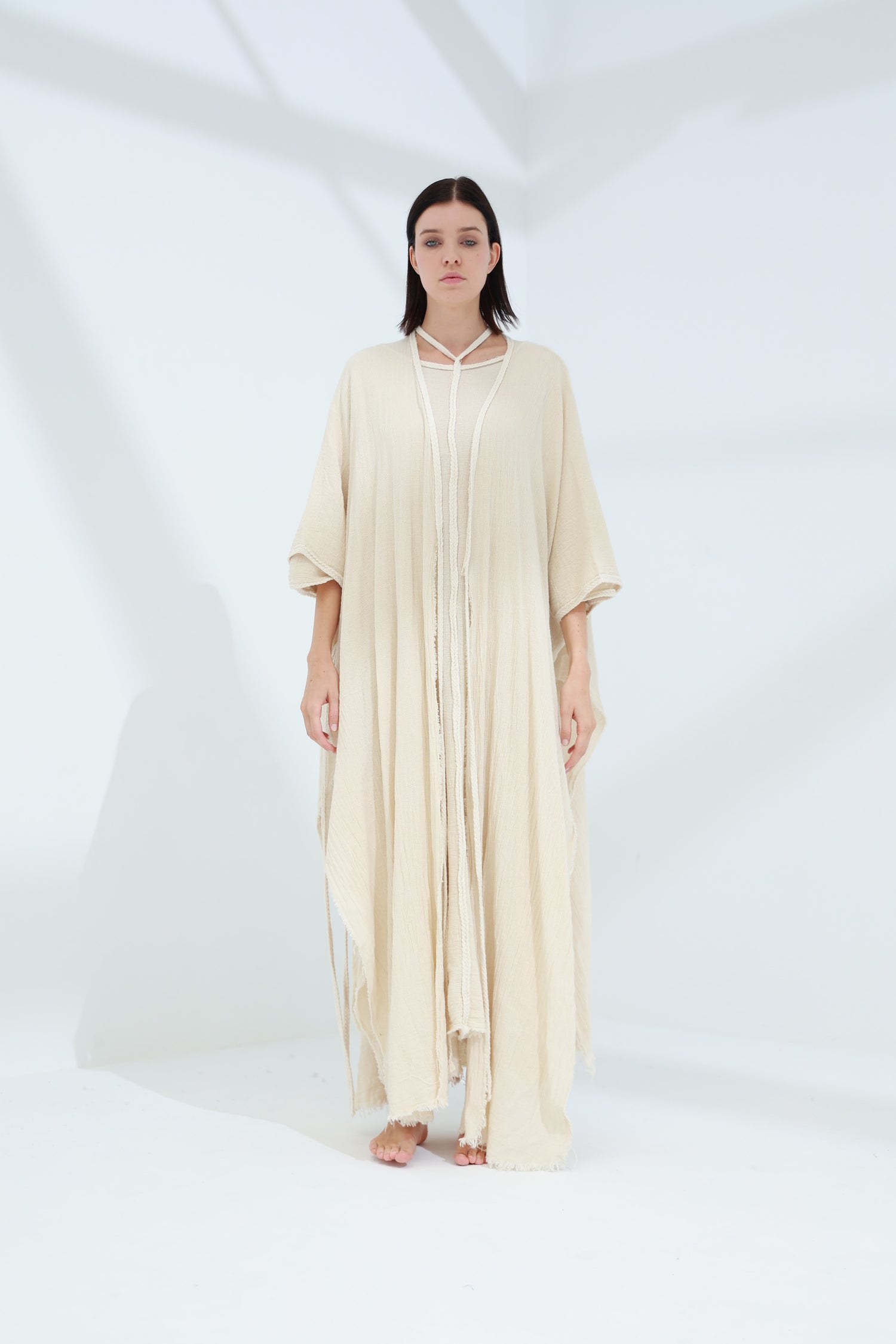 Sande Linen Abaya Burro | G Linen World